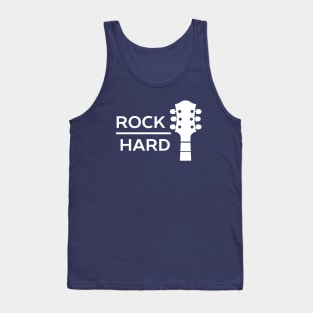 Bold Guitar Rock Musician Tank Top